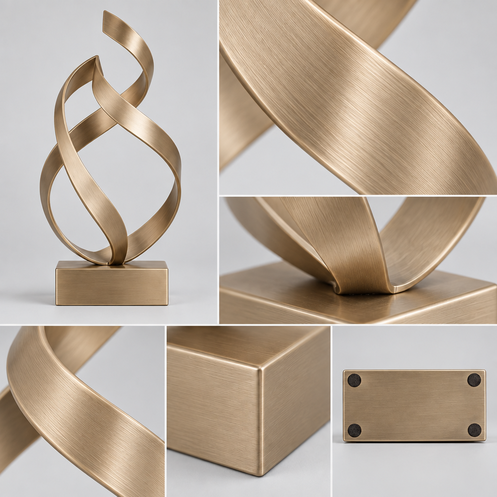 Navrqo™ Modern Metal Line Art Object main image 06