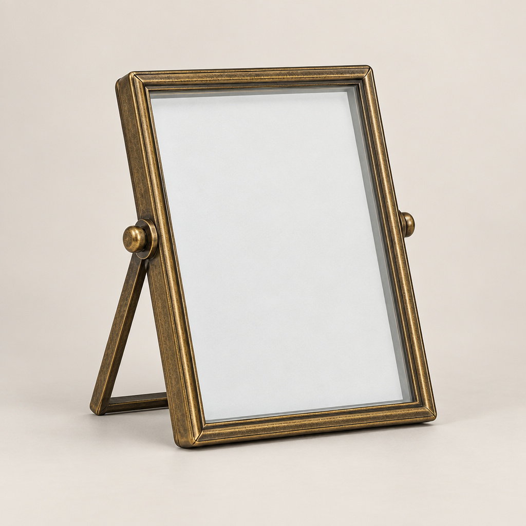 Navrqo™ Vintage Metal Desktop Frame hero