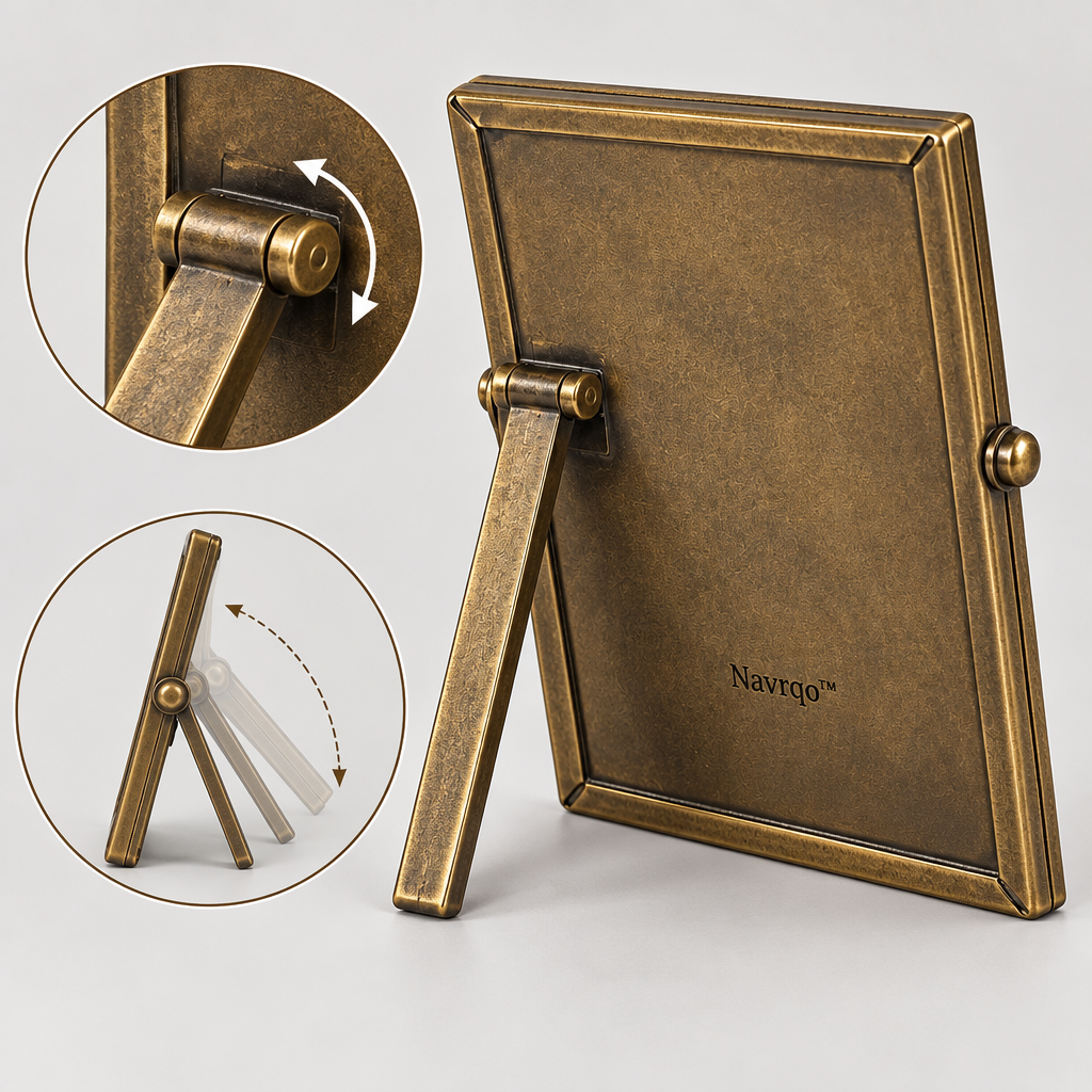 Navrqo™ Vintage Metal Desktop Frame main image 03