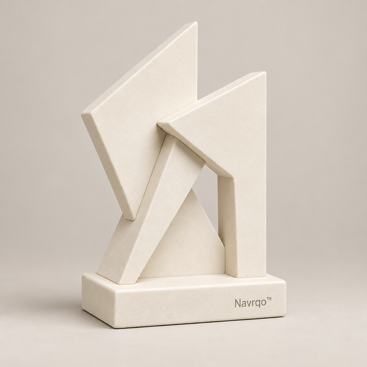 Navrqo™ Minimal Geometric Art Object hero