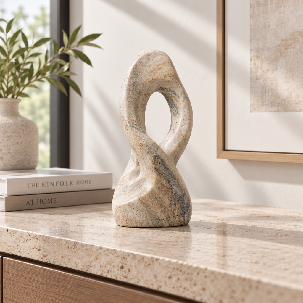 Navrqo™ Natural Stone Abstract Sculpture main image 05