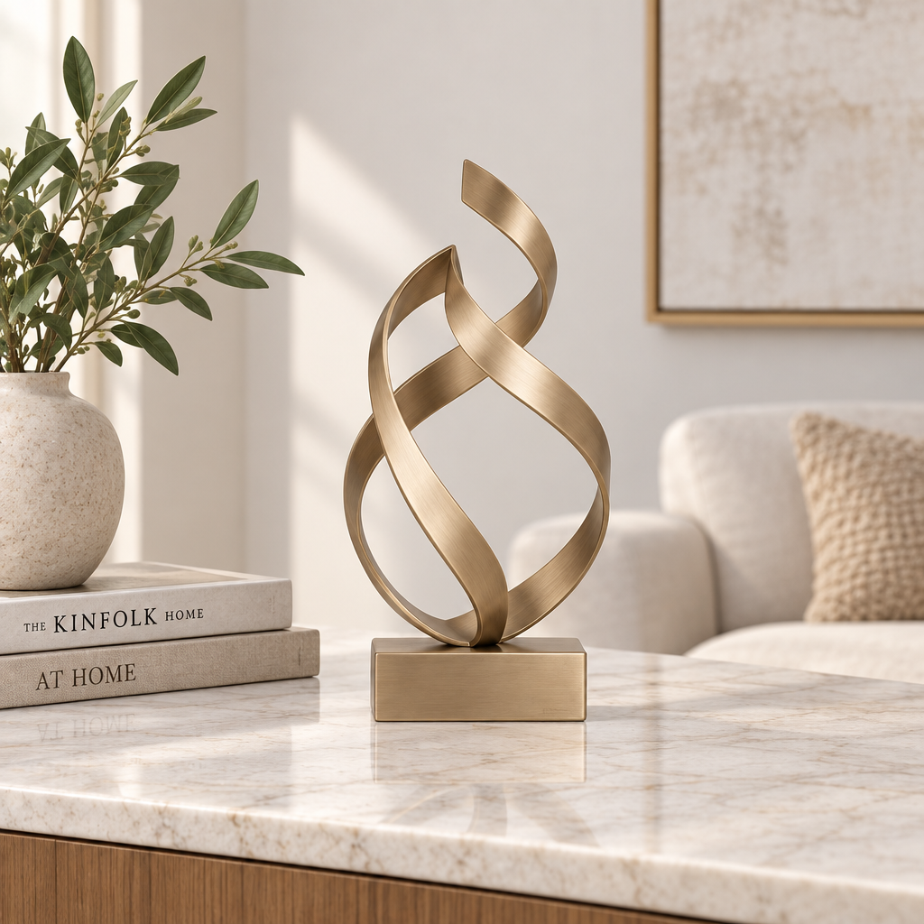 Navrqo™ Modern Metal Line Art Object main image 04