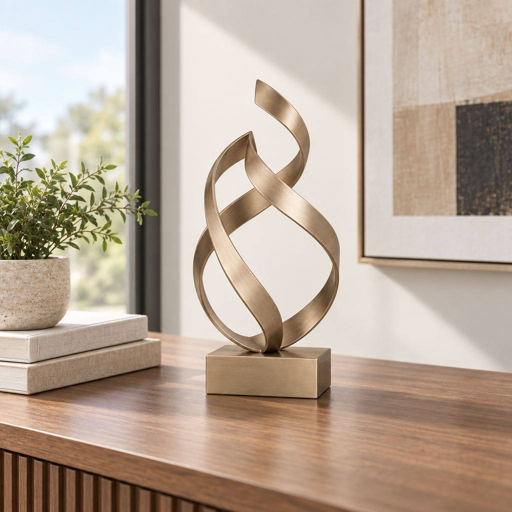 Navrqo™ Modern Metal Line Art Object main image 05