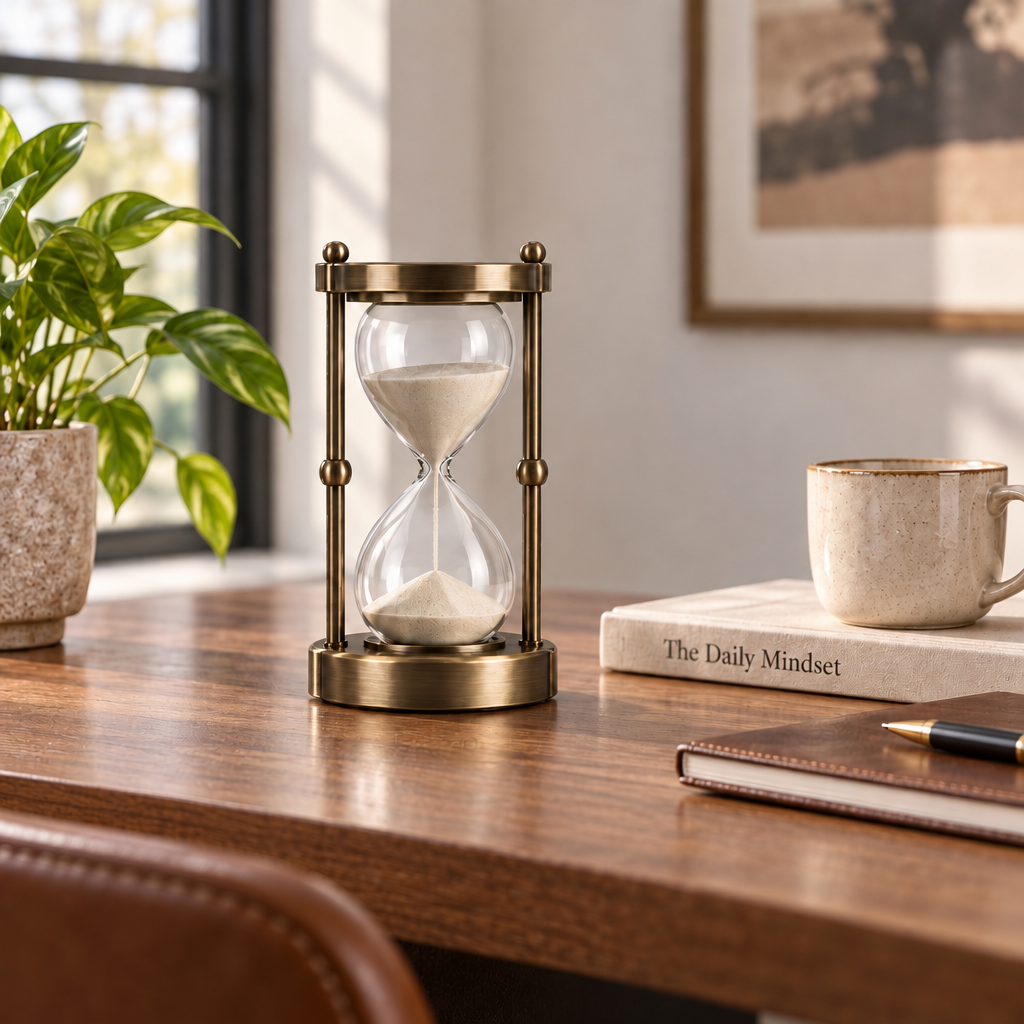 Narvqo™ Metal Hourglass Desktop Decor main image 04