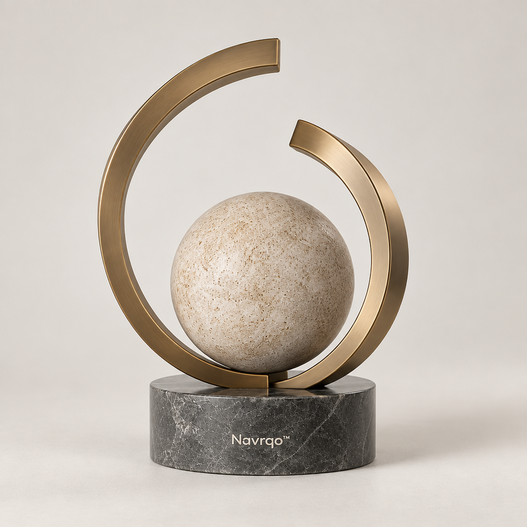 Navrqo™ Modern Balance Art Object hero