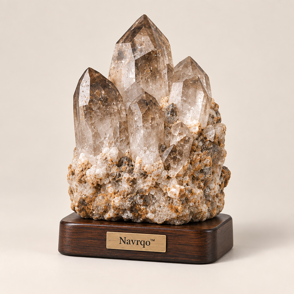 Navrqo™ Natural Crystal Raw Stone Decor hero