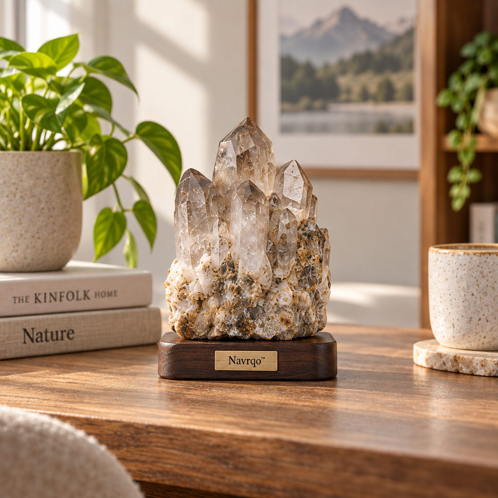 Navrqo™ Natural Crystal Raw Stone Decor main image 02