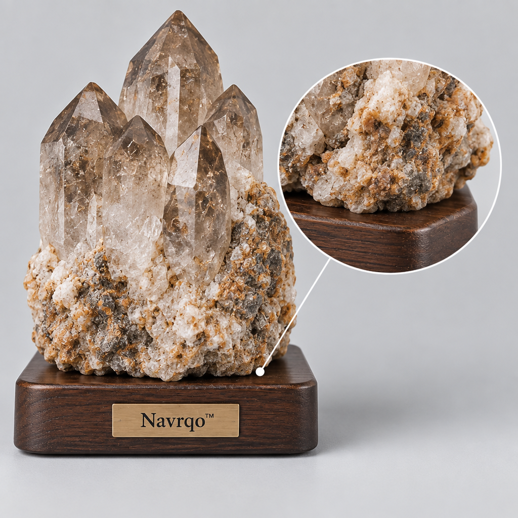 Navrqo™ Natural Crystal Raw Stone Decor main image 03