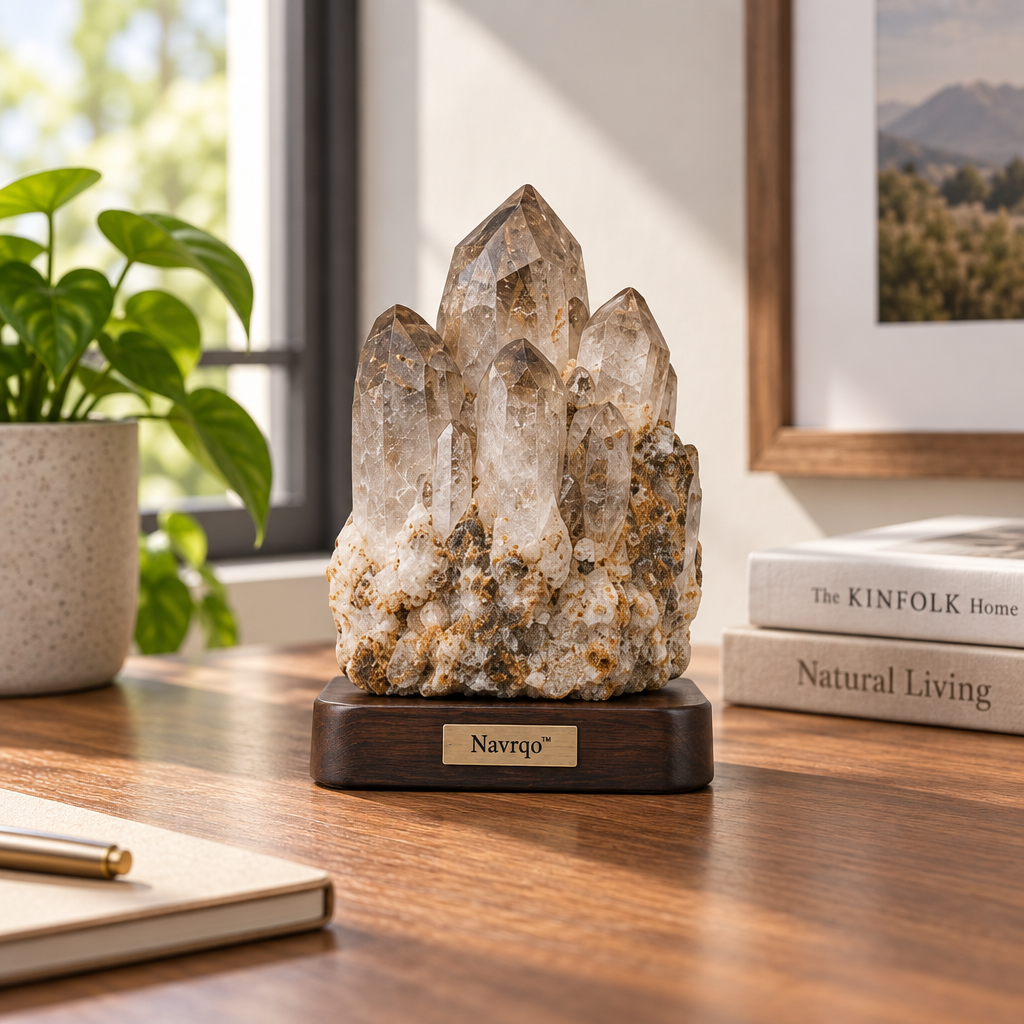 Navrqo™ Natural Crystal Raw Stone Decor main image 05