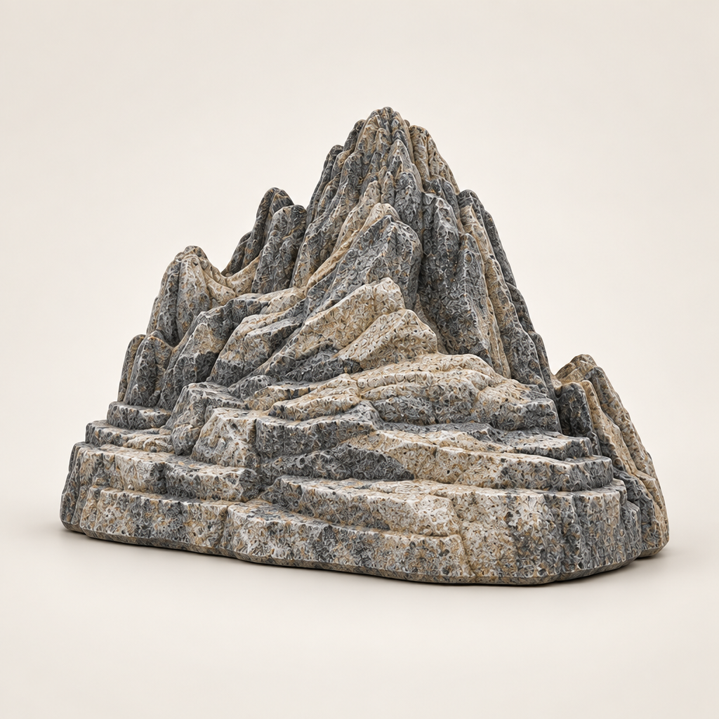 Navrqo™ Stone Mountain Landscape Decor hero