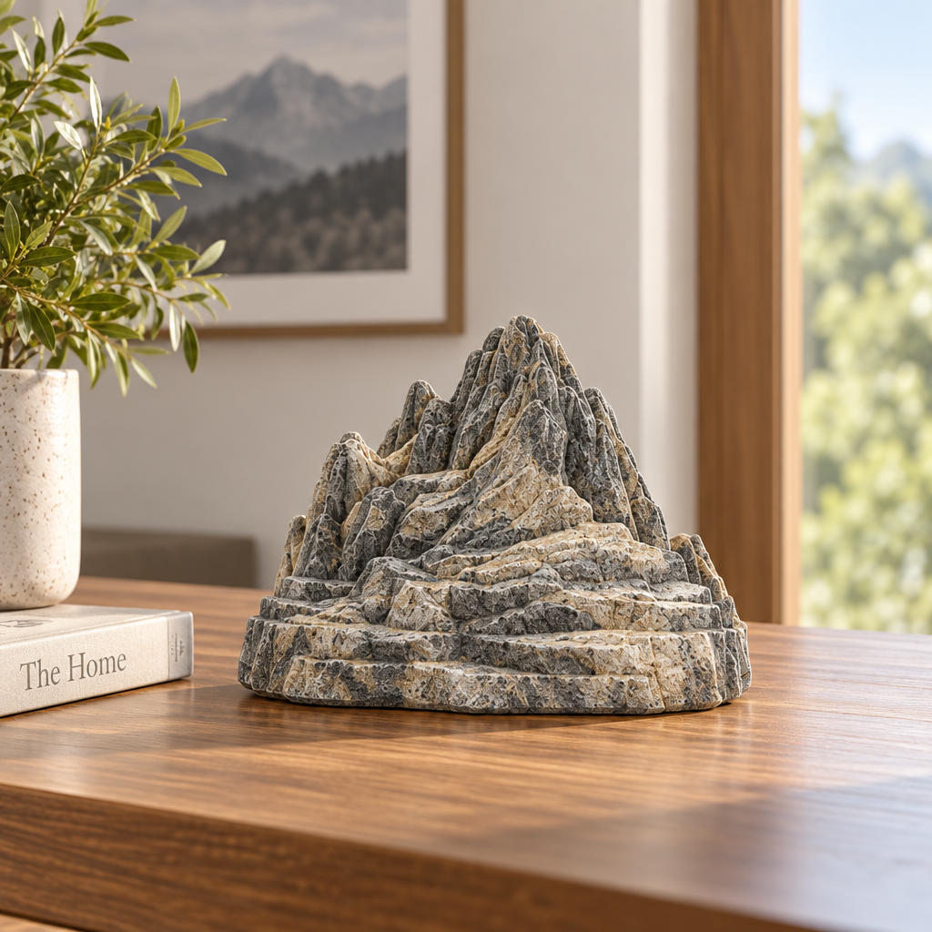 Navrqo™ Stone Mountain Landscape Decor main image 02